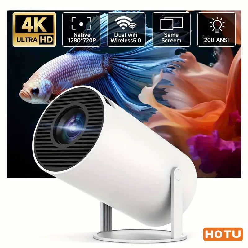 Proyector portátil ultra HD HY300 Pro