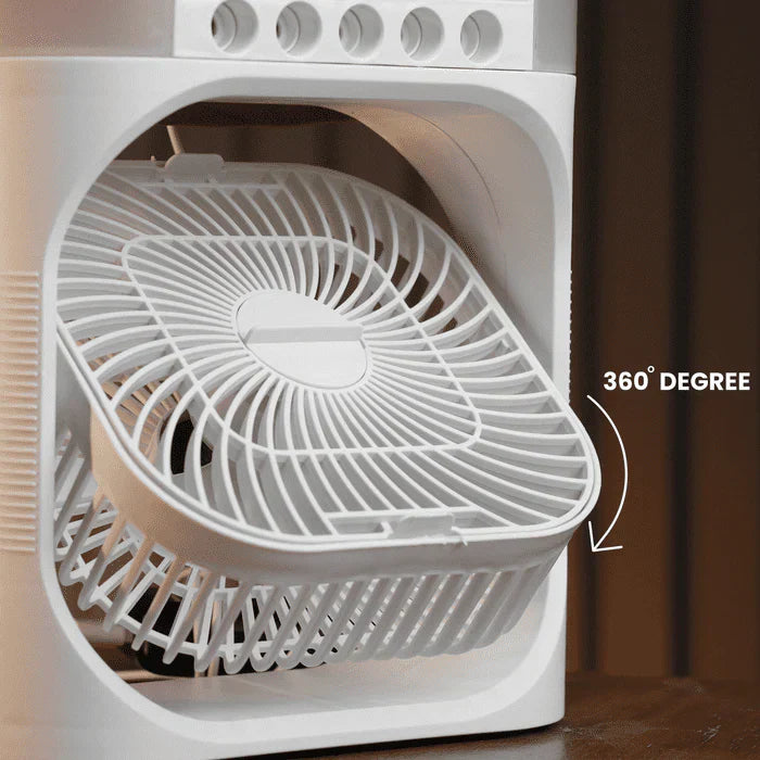 Enfriador de aire por evaporación💧 Refresca tu verano sin aire acondicionado en 3 minutos⚡